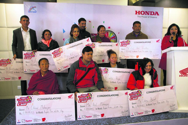 Syakar Trading unveils ‘Honda Wheel of Fortune’ winners